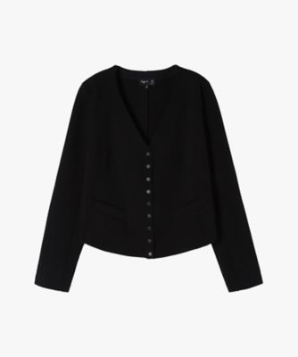 ＜agnes b. (Women)＞Ｊ６１７　ＳＰＥＮＣＥＲ　ジャケット（Ｇ９１１Ｊ６１７０００）