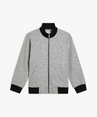 ＜agnes b. (Women)＞ハイネック　ラグラン　ジップアップ　ブルゾン　”Ｃｌａｓｓｙ”（Ｇ９７８ＪＪＸ５９０６）