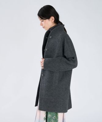 ウール ハイネック ロング コート ”Jova”（H223JIG4905