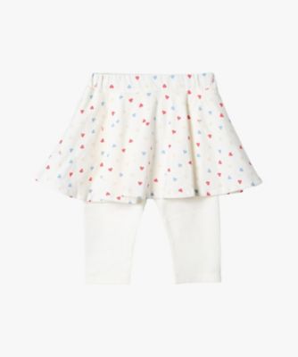 ベビー マルチカラー コットン フレア スカート