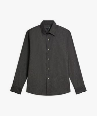 ＜agnes b. HOMME (Men)＞メンズ　コットン　長袖　シャツ　”Ｔｈｏｍａｓ”（ＪＪ４２ＴＷ１８０００）
