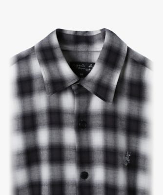 メンズ チェック コットン 長袖 シャツ ”Andy