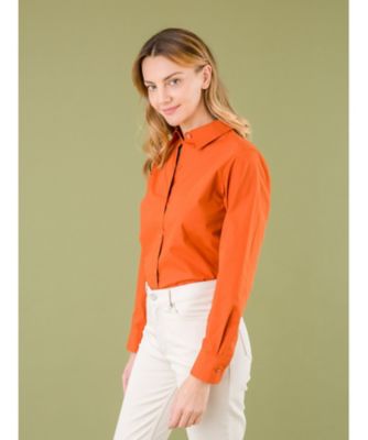 ＵＢＬ１　ＣＨＥＭＩＳＥ　ＪＡＳＭＩＮＥ　カラーポプリンブラウス（Ｌ１４６ＵＢＬ１３６１）