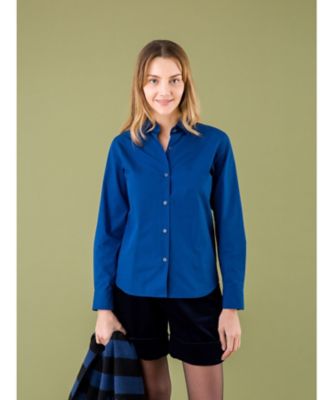 ＵＢＬ１　ＣＨＥＭＩＳＥ　ＪＡＳＭＩＮＥ　カラーポプリンブラウス（Ｌ１４６ＵＢＬ１６１２７）