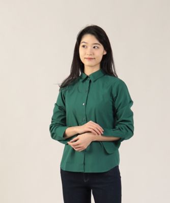 　ＵＢＬ１　ＣＨＥＭＩＳＥ　ＪＡＳＭＩＮＥ　カラーポプリンブラウス（Ｌ１４６ＵＢＬ１７６７）