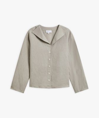 ＜agnes b. (Women)＞ＵＡＦ９　ＣＨＥＭＩＳＥ　ブラウス（Ｌ７５９ＵＡＦ９３１３３）