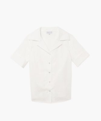 ＜agnes b. (Women)＞ＵＢＬ１　ＣＨＥＭＩＳＥ　ブラウス（Ｌ８１１ＵＢＬ１０１０）