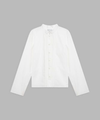 ＜agnes b. (Women)＞ＡＩ０６　ＣＨＥＭＩＳＥ　ブラウス（Ｌ８１４ＡＩ０６０１０）