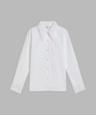 ＜agnes b. (Women)＞ＵＳ８４　ＣＨＥＭＩＳＥ　ブラウス（Ｌ８７７ＵＳ８４０１０）