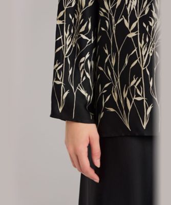 プリント 長袖 ブラウス（L899IDU3000） | agnes b. (Women