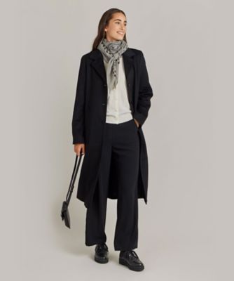 アニエスベー　ロングコートJIG4 MANTEAU UZ04 MANTEAU コート（M131UZ04000