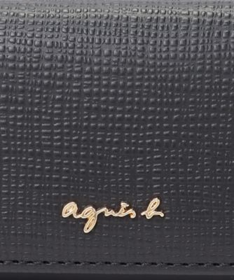新品‼️ アニエスべー　ロゴキーケース agnes b. アニエスベー ロゴ キーケース レザー レディース