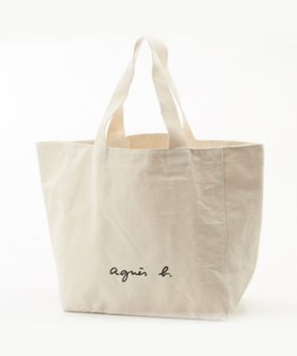 ＜agnes b.(Women)＞ＷＥＢ限定　ＧＯ０３‐０１　ロゴトートバッグ（Ｍ１９１ＶＳＡ９０１０）