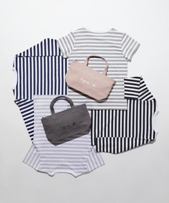 【agnes b.】アニエスベー GO03‐02 ロゴトートバッグ 楽天市場】WEB限定 ロゴトートバッグ (GO03-02) agnes b. VOYAGE