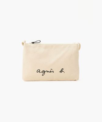 ＜agnes b. (Women)＞ＷＥＢ限定　ロゴサコッシュ　（ＧＯ０３－０７）（Ｎ４８３ＶＳＡ９０１０）