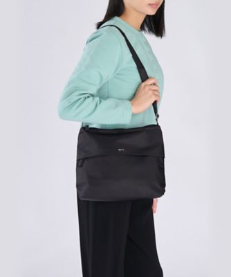 ナイロン ミディアム ショルダーバッグ ”Cecile” NS24－04