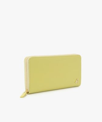agnès b アニエスベー ラウンドジップ 長財布 ウォレット 牛革 ブラウン レザー ラウンドジップ ロングウォレット QAW05－02