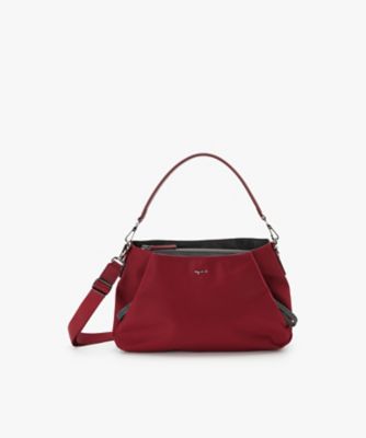 ＜agnes b. (Women)＞　ショルダーバッグ　（ＯＡＳ１４－０２）（Ｎ８１８ＶＮ０１４７９）