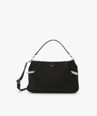 極美品✨アニエスベー　ネイビー　ナイロン　レザー　ショルダー　2way 楽天市場】アニエスベー ネイビー バッグの通販