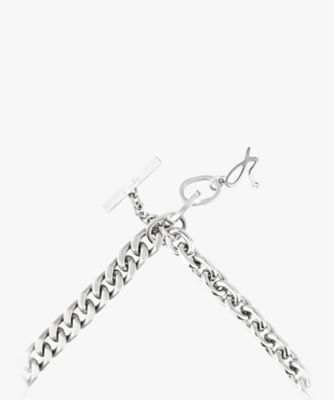 【ユニセックス】ＷＥＢ限定　Ｈ９２２　ＣＯＬＬＩＥＲ　ＳＩＬＶＥＲ　ＬＩＮＩＮＧ　ネックレス（ＮＩ７７Ｈ９２２９１０）