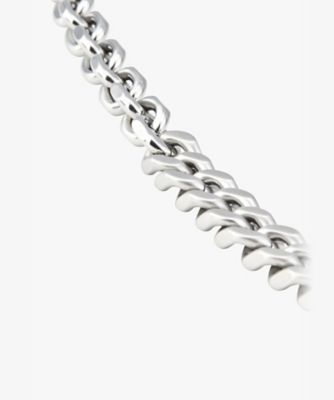 【ユニセックス】ＷＥＢ限定　Ｈ９２２　ＣＯＬＬＩＥＲ　ＳＩＬＶＥＲ　ＬＩＮＩＮＧ　ネックレス（ＮＩ７７Ｈ９２２９１０）