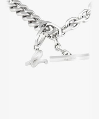 【ユニセックス】ＷＥＢ限定　Ｈ９２２　ＣＯＬＬＩＥＲ　ＳＩＬＶＥＲ　ＬＩＮＩＮＧ　ネックレス（ＮＩ７７Ｈ９２２９１０）