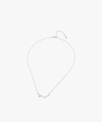 ＜agnes b. (Women)＞Ｈ９２５　ロゴ　ネックレス（ＮＩ９７Ｈ９２５９１０）