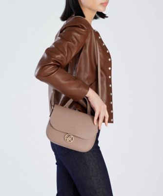 【agnes b.】新品 アニエスベー ワンハンド ショルダー レザー 未使用級 アニエスベー agnes b. ショルダーバッグ ハンドバック