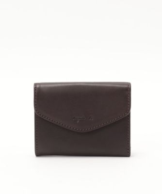 ＜agnes b. HOMME (Men)＞　ミニウォレット　（ＳＡＨ０９－０５）（Ｏ６３０ＶＣＱ９３９５）