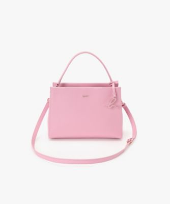 ＜agnes b. (Women)＞ＩＳ１１Ｈ－０８　ｓｏｐｈｉｅ　２ｗａｙワンハンドルバッグ（Ｏ６５４ＶＬＷ８４６４）