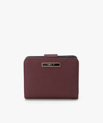 agnes いたずらっぽい b. アニエスベー プレッションウォレット L字  