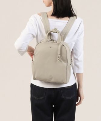 アニエスベー　バックパック　ベージュ　PAS13-08 バックパック (IS11LZ－03) ｜agnès b. VOYAGE FEMME