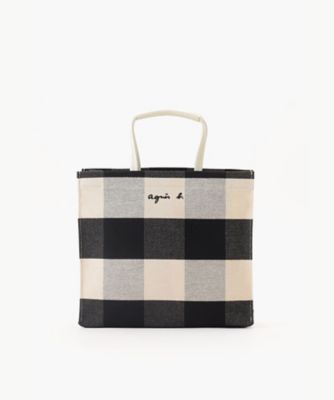 ＜agnes b. (Women)＞　トートバッグ　（ＵＡＸ０５－０１）（Ｏ９３３ＶＴＦ８０００）