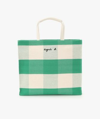 ＜agnes b. (Women)＞　トートバッグ　（ＵＡＸ０５－０１）（Ｏ９３３ＶＴＦ８７０１２）