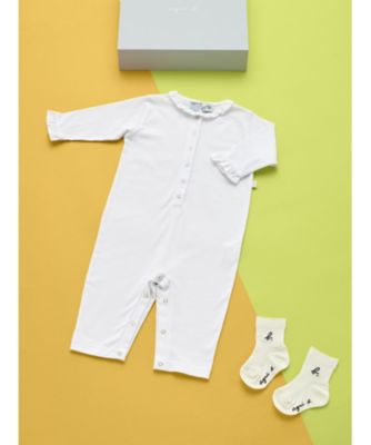 ＜agnes b. ENFANT (Baby&Kids)＞ＷＥＢ限定　ＡＣ６０　Ｌ　ＧＩＦＴ　ＢＯＸ　ＳＥＴ　ベビーギフトボックス　２点セット（ＯＴ５１ＡＣ６００１０）