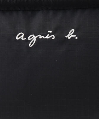 アニエスベー　ポーチ　agnes b. ブラック　撥水 ポーチ (FT03A－09) ｜agnès b. VOYAGE FEMME（アニエスベー