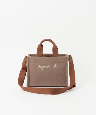 ＜agnes b.(Women)＞ＴＡＳ１１Ａ－０１　２ｗａｙトートバッグ（Ｐ１０９ＶＴＧ３３３０）