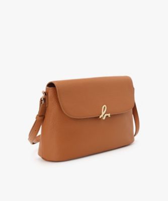 レザーショルダーバッグ ”The b．” IS12F－09