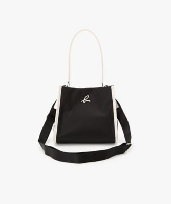 ＜agnes b. (Women)＞　２ｗａｙトートバッグ　（ＷＡＳ３７－０２）（Ｐ２７９ＶＮ０１００１）