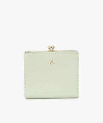 【新品未使用】アニエスベー ガラスレザー 折財布 agnes b.（アニエスベー） 財布 ガラスレザー 二つ折り ウォレット