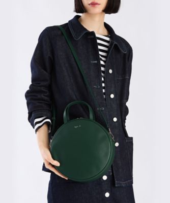 (美品)アニエスベーVOYAGE ドット柄2wayバッグ agnes b． VOYAGE 「agnes VOYAGE」 ドット柄2WAYバッグ