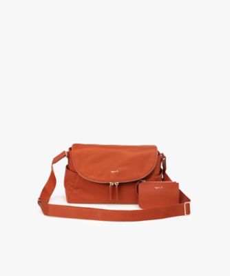 ＜agnes b. (Women)＞　ショルダーバッグ　（ＪＳ２２Ｄ－０３）（Ｐ４５９ＶＮＲ４３５４）