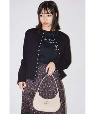＜agnes b. (Women)＞　ショルダーバッグ　（ＰＡＳ１３－０９）（Ｐ４９４ＶＣＭ８３０４）