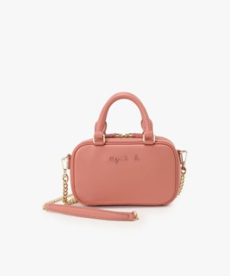 ＜agnes b. (Women)＞　２ＷＡＹ　ボストンバッグ（Ｐ５８７ＶＣＸ８４０３２）