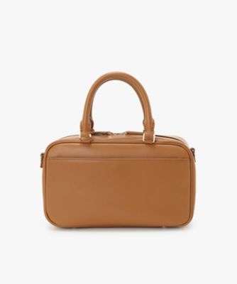 agnes b. アニエスベー　ボストンバッグ　レザーボストンバッグ　本革　茶色 2WAY ボストンバッグ YAS02－02（P588VCX83066