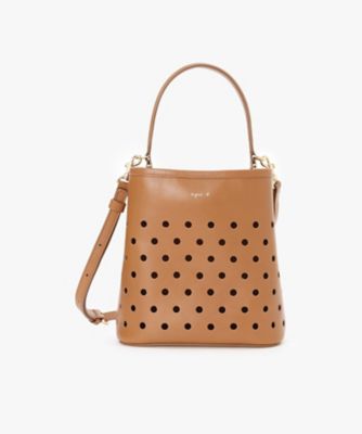 ＜agnes b. (Women)＞　　２ｗａｙショルダーバッグ　（ＹＡＳ０８－０３）（Ｐ５９８ＶＣＹ４３０６６）
