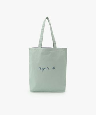 ＜agnes b. (Women)＞　リバーシブル　ロゴトートバッグ（Ｐ６３０ＶＴＨ９７０４５）