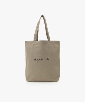 ＜agnes b. (Women)＞　リバーシブル　ロゴトートバッグ（Ｐ６３０ＶＴＨ９８６１）