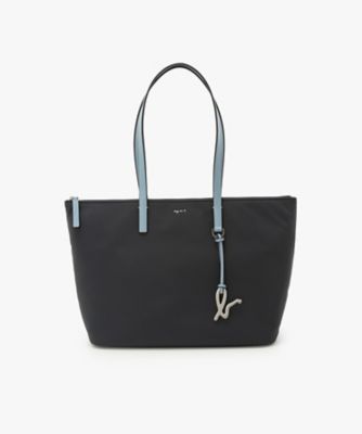 ＜agnes b. (Women)＞ナイロン　ミディアム　トートバッグ　（ＺＡＳ１０－０１）（Ｐ７５１ＶＮＵ３６７７）