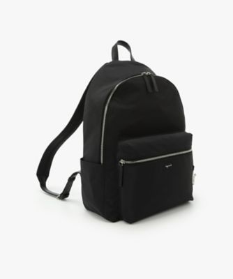 美品✨agnes.b アニエスベー　リュック　バッグパック　ナイロン　ブラック アニエスベー agnes b. バッグ ロゴリュックサック ブラック
